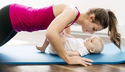 Baby and Me Yoga & Fitness Classes